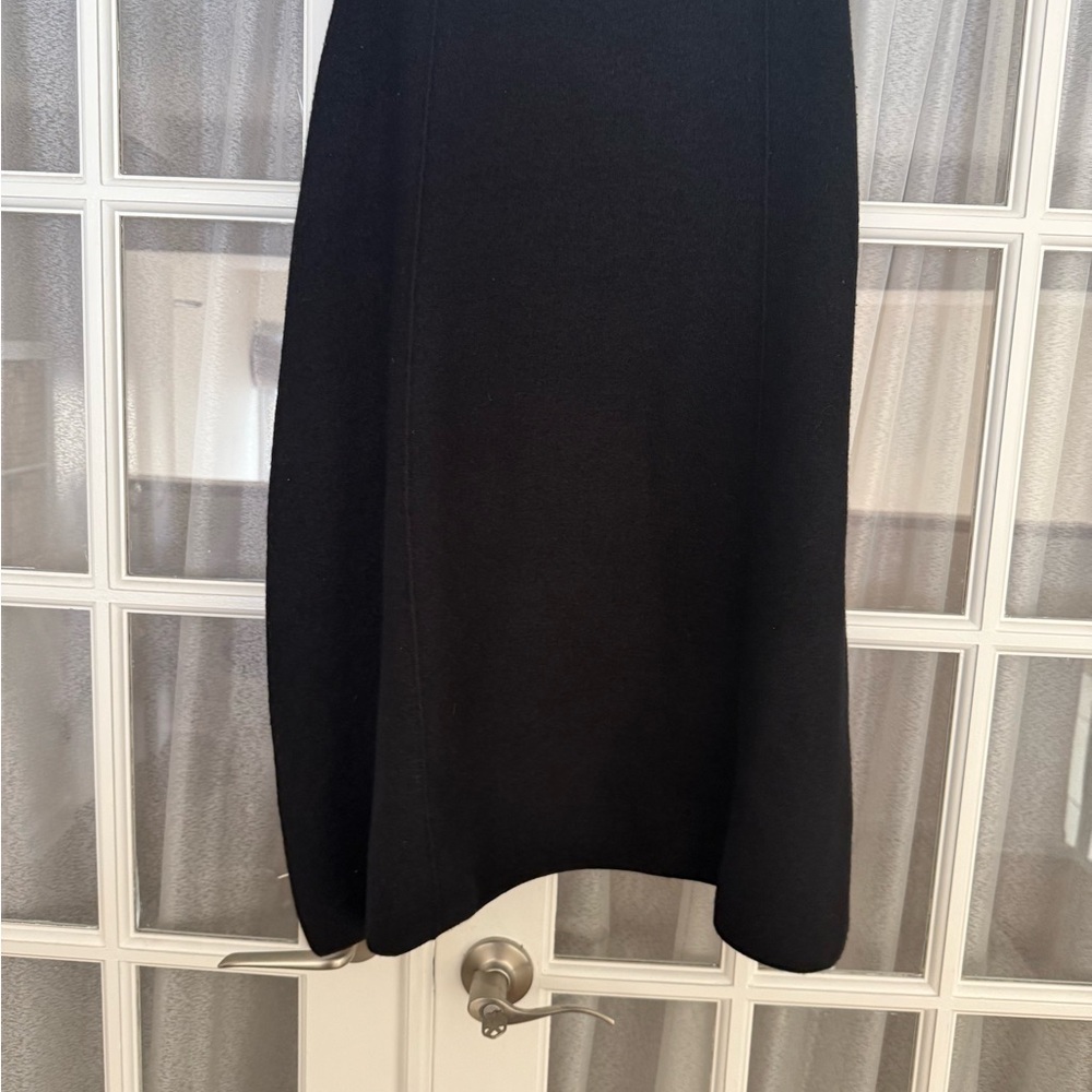 COS Black Boiled Wool Sleeveless Mini Dress - Picture 10 of 14